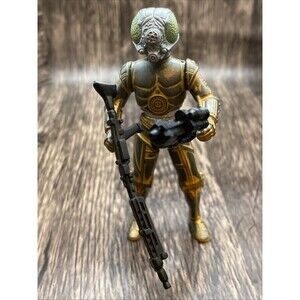 Star Wars, The Power of the Force Green Card, 4-Lom Action Figure, 3.75 In Compl